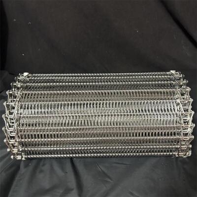 İyi bir fiyat. Stainless Steel Freezing Food Conveyor 304 Stainless Steel Spiral Balance Mesh Belt çevrimiçi