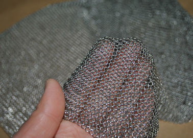 İyi bir fiyat. Dekorasyon ve Koruma için 304L Paslanmaz Çelik Kaynaklı Yüzükler Chainmail Mesh Kumaş çevrimiçi