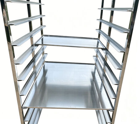 endüstriyel buharlama Ağır Faturalı Fırın Pasta Fırını 800x600mm 32 15 katman 60x40 16 tepsisi Paslanmaz Çelik 304 arabayı çörek pan rack