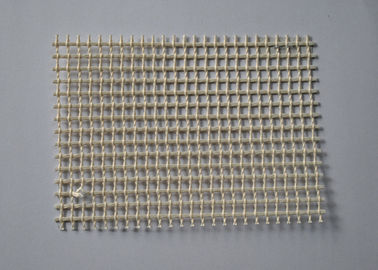 İyi bir fiyat. Gıda Sınıfı Yüksek Sıcaklığa Dayanıklı PTFE Hasır Konveyör Bant 4 * 4mm Açma çevrimiçi
