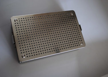 İyi bir fiyat. 34x25x6cm Delikli Metal Tel Sepet Cerrahi Alet Deposu çevrimiçi