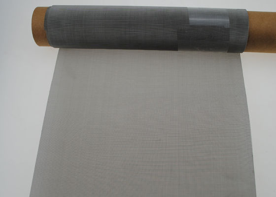 Serigrafi için 30m / Rulo Düz Paslanmaz Çelik Dokuma Hasır Panelleri