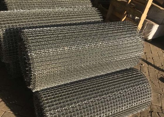 Gıda Sınıfı Kıvrımlı Dokuma Hasır 304 Paslanmaz Çelik BARBEKÜ Izgara Net