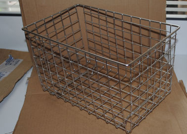 İyi bir fiyat. Mutfak Banyo Dikdörtgen 50 * 35 * 10 cm Paslanmaz Çelik Sepet çevrimiçi