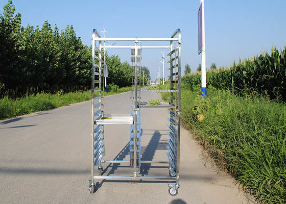 Mutfak Ekipmanları SGS 316L 0.8mm Paslanmaz Çelik Yemek Arabası
