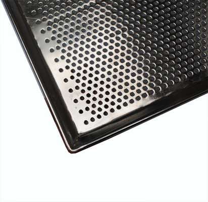 İyi bir fiyat. 18x26 inç Pişirme Yemi 0.8mm Paslanmaz Çelik Delikli Tava çevrimiçi