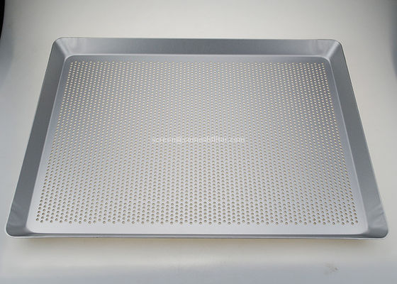 Fırın için 400x300mm Alüminyum Delikli Baget Tepsisi