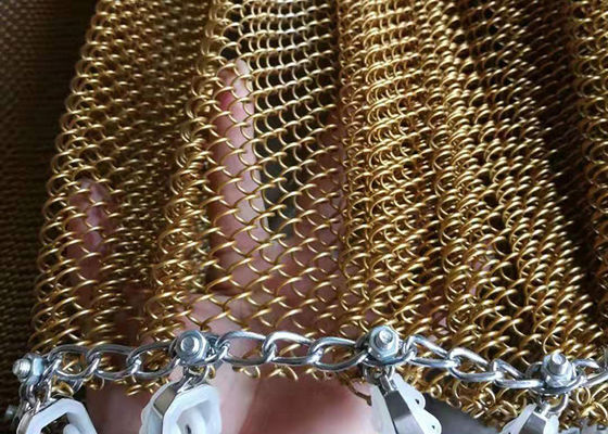 İyi bir fiyat. Renkli Dekoratif Metal Hasır Perde Alüminyum Metal Bobin Perdelik çevrimiçi
