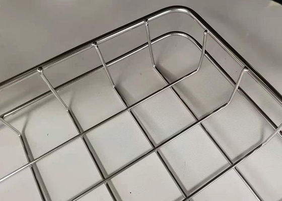 İyi bir fiyat. Donut Pişirme için 40X25CM Gıda Sınıfı 304 Paslanmaz Çelik Elek Tepsisi çevrimiçi