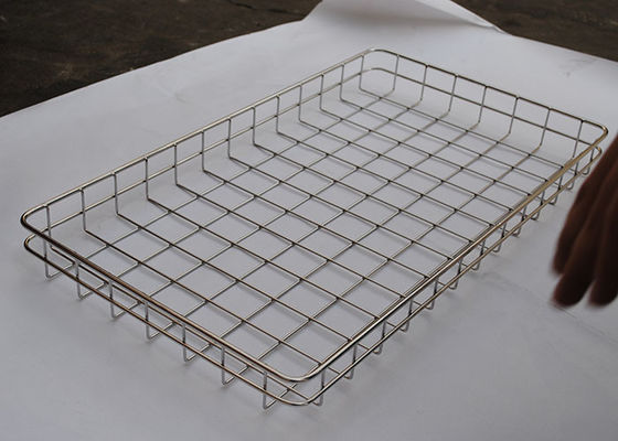 İyi bir fiyat. Freeze Drying PET Goods 8mm 10kg Wire Mesh Oven Tray çevrimiçi